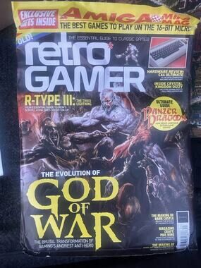 RETRO GAMER Magazine #283 March 2026 God of War Cover Amiga Mag Panzer Dragoon